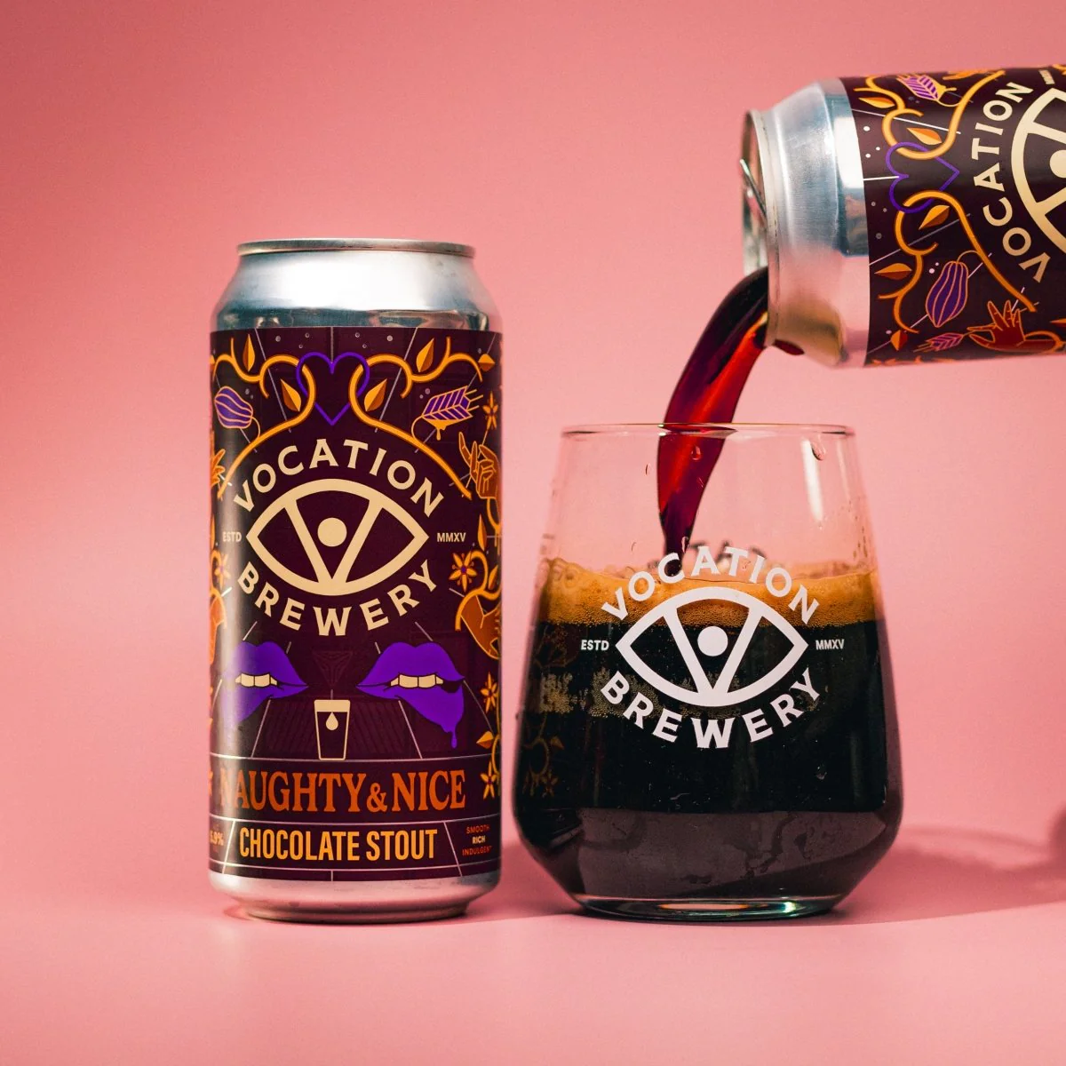 Naughty & Nice | 5.9% Chocolate Stout 440ml - Image 3